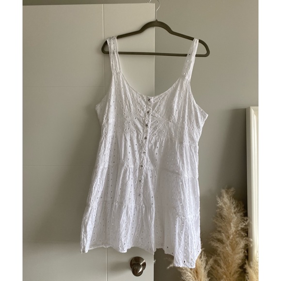 ASOS White Mini Dress - US 14 - Picture 1 of 4